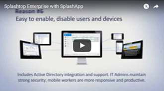 Splashtop Enterprise z aplikacją SplashApp